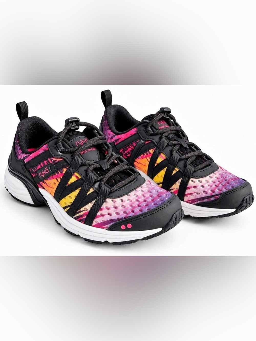 Ryka Hydro Sport Women’s Water Shoes Black Multi Size 8M Outdoor Athletic Sneake